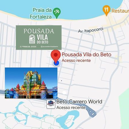 Pousada Vila Do Beto Penha  Bagian luar foto